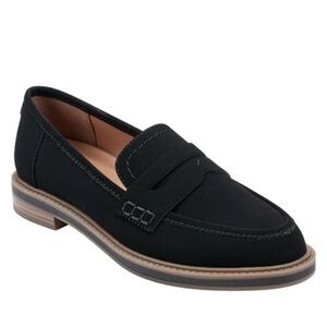 NWOB Bandolino Women's Galis Penny Loafer Black Size 10.5M